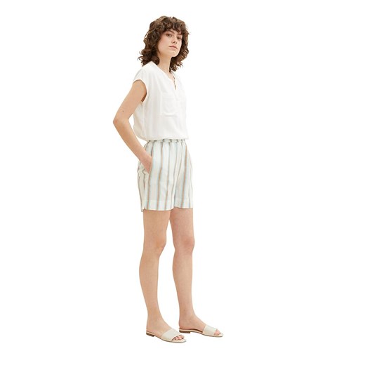 Tom Tailor Szorty w kolorze białym Tom Tailor 42 promocja Limango Polska