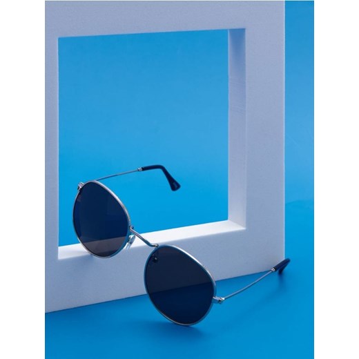 Sinsay - Okulary przeciwsłoneczne - srebrny ze sklepu Sinsay w kategorii Okulary przeciwsłoneczne męskie - zdjęcie 171980003