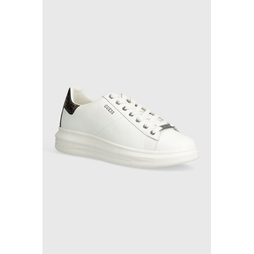 Guess sneakersy VIBO kolor biały FM8VIB FAP12 ze sklepu ANSWEAR.com w kategorii Trampki męskie - zdjęcie 171981490