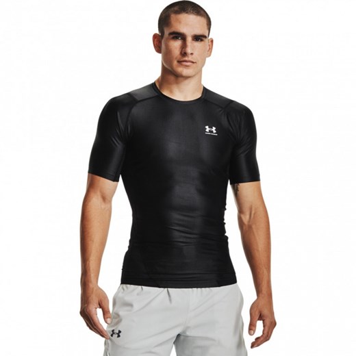 Męska koszulka treningowa Under Armour UA HG IsoChill Comp SS - czarna ze sklepu Sportstylestory.com w kategorii T-shirty męskie - zdjęcie 171982444