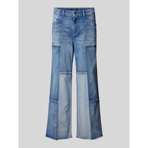 Spodnie jeansowe z szeroką nogawką w stylu patchworkowym Marc Cain 46 Peek&Cloppenburg 