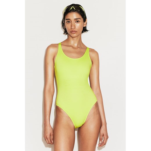 H & M - Sportowy kostium kąpielowy - Zielony H & M M H&M