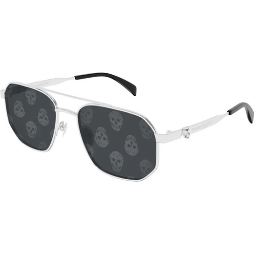 Alexander McQueen Okulary przeciwsłoneczne AM0458S-004 58 METAL ze sklepu Gomez Fashion Store w kategorii Okulary przeciwsłoneczne męskie - zdjęcie 171983424