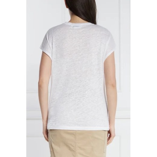 Calvin Klein Lniany t-shirt | Relaxed fit Calvin Klein M Gomez Fashion Store