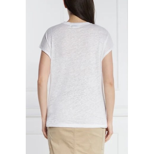 Calvin Klein Lniany t-shirt | Relaxed fit Calvin Klein S Gomez Fashion Store