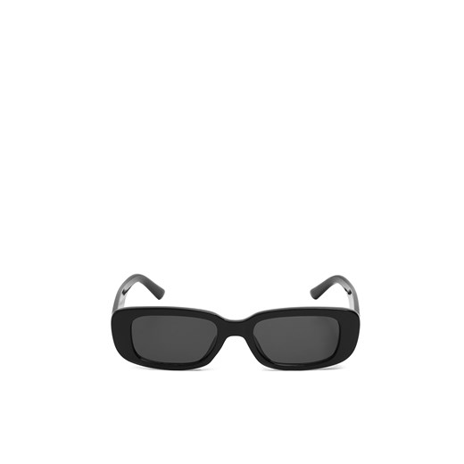 Cropp - Czarne okulary przeciwsłoneczne z filtrem UV - czarny ze sklepu Cropp w kategorii Okulary przeciwsłoneczne męskie - zdjęcie 171984042