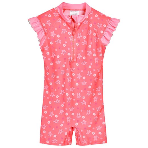 Playshoes Strój kąpielowy &quot;Hawaii&quot; w kolorze różowym ze sklepu Limango Polska w kategorii Stroje kąpielowe - zdjęcie 171985840