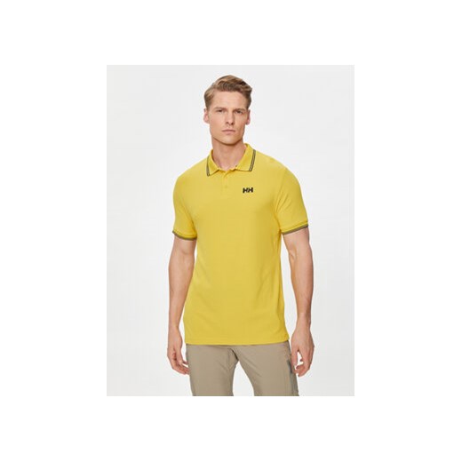 Helly Hansen Polo Kos Polo 34068 Żółty Regular Fit ze sklepu MODIVO w kategorii T-shirty męskie - zdjęcie 171986072