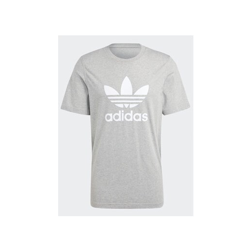 adidas T-Shirt Adicolor Classics Trefoil T-Shirt IA4817 Szary Regular Fit S okazja MODIVO