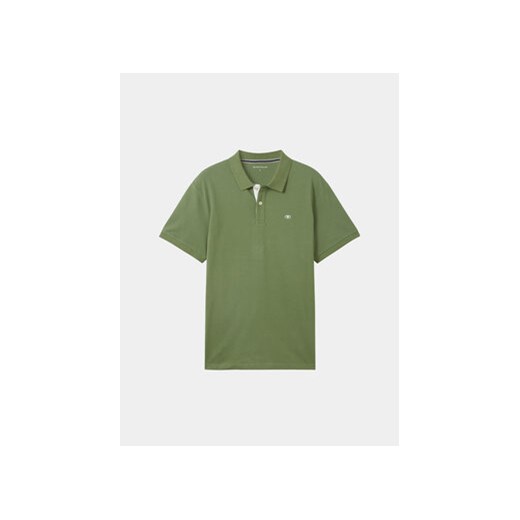Tom Tailor Polo 1031006 Zielony Regular Fit ze sklepu MODIVO w kategorii T-shirty męskie - zdjęcie 171986150