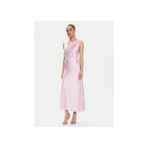 Imperial Sukienka koktajlowa AEQJHBA Różowy Slim Fit ze sklepu MODIVO w kategorii Sukienki - zdjęcie 171987090