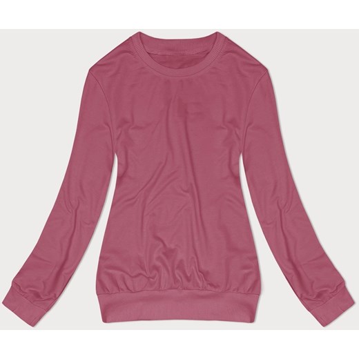 Cienka bluza dresowa damska ze ściągaczami brudny róż (68W05-19) ze sklepu goodlookin.pl w kategorii Bluzy damskie - zdjęcie 171987210
