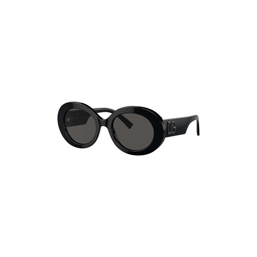 Dolce &amp; Gabbana okulary przeciwsłoneczne damskie kolor czarny 0DG4448 Dolce & Gabbana 51 ANSWEAR.com