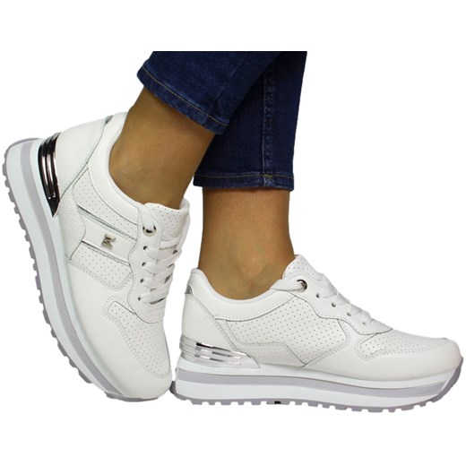 Sneakersy Skotnicki A-3-5092 White Skotnicki 38 okazyjna cena EuroButy.com.pl