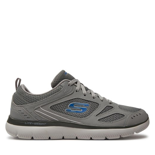 Sneakersy Skechers South Rim 52812 Gry ze sklepu eobuwie.pl w kategorii Buty sportowe męskie - zdjęcie 171988972