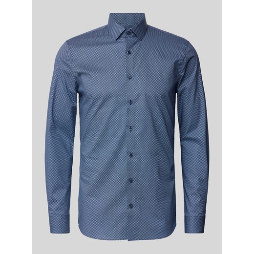 Koszula biznesowa o kroju Super Slim Fit z kołnierzykiem typu kent ze sklepu Peek&Cloppenburg  w kategorii Koszule męskie - zdjęcie 171989372