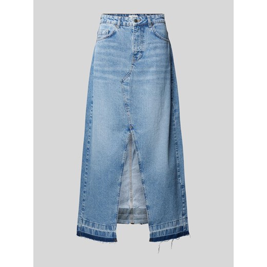 Spódnica jeansowa z 5 kieszeniami model ‘Harper’ ze sklepu Peek&Cloppenburg  w kategorii Spódnice - zdjęcie 171989844