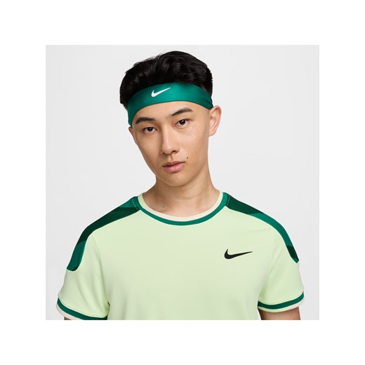 Opaska na głowę do tenisa NikeCourt - Zieleń ze sklepu Nike poland w kategorii Czapki męskie - zdjęcie 171990760