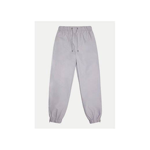 Rains Spodnie przeciwdeszczowe Rain Pants Regular W3 18560 Szary Regular Fit Rains M MODIVO