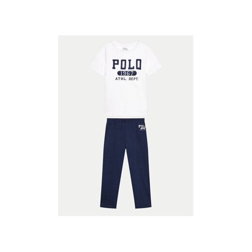 Polo Ralph Lauren Piżama 9P0148-BFT Biały Regular Fit ze sklepu MODIVO w kategorii Komplety chłopięce - zdjęcie 171991304