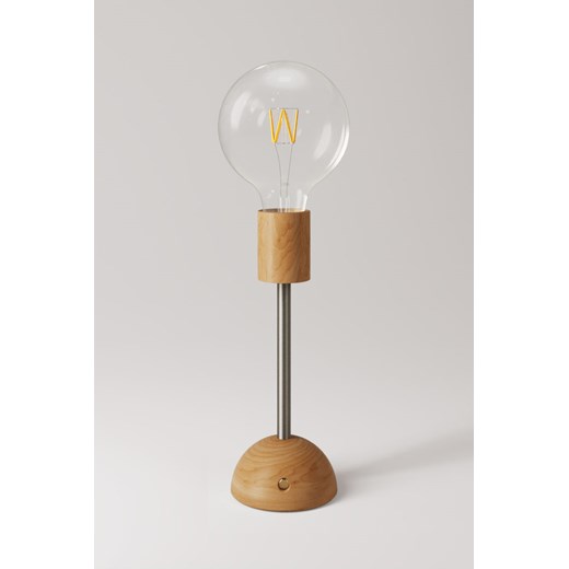 H & M - Lampa Do Ładowania Z Żarówką - Biały ze sklepu H&M w kategorii Lampy stołowe - zdjęcie 171991422