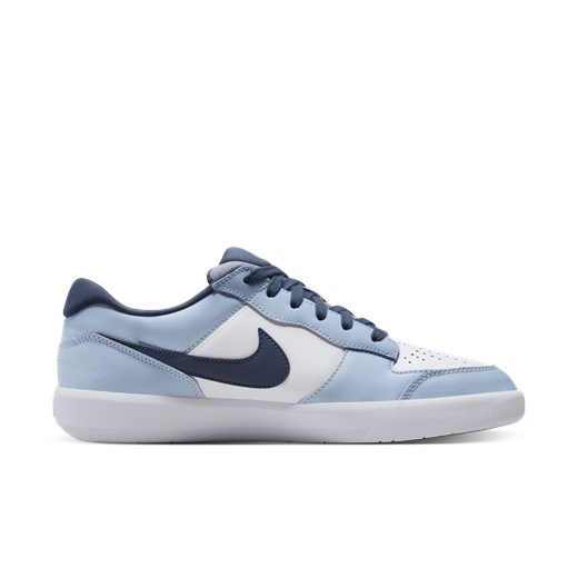 Buty sportowe damskie Nike air force niebieskie wiązane 