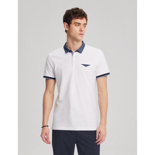Polo PRM P 0324 Biały M ze sklepu Diverse w kategorii T-shirty męskie - zdjęcie 171991601
