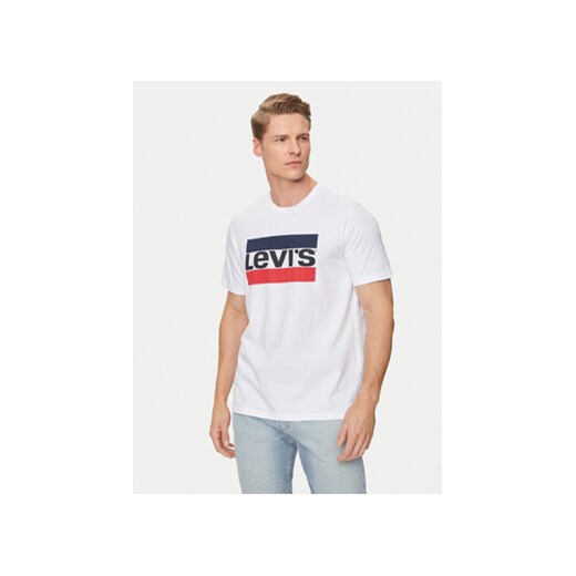 Levi's® T-Shirt Sportswear Logo Graphic 39636-0000 Biały Regular Fit ze sklepu MODIVO w kategorii T-shirty męskie - zdjęcie 171992530