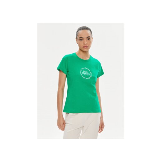 Helly Hansen T-Shirt W Core Graphic T-Shirt 54080 Zielony Regular Fit ze sklepu MODIVO w kategorii Bluzki damskie - zdjęcie 171992584