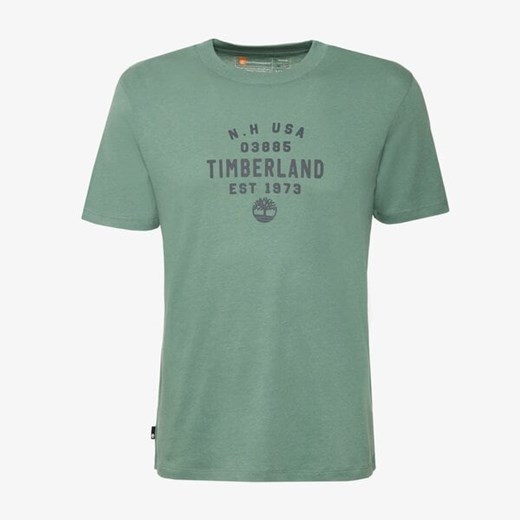 TIMBERLAND T-SHIRT REFIBRA FRONT GRAPHIC SHORT SLEEVE TEE ze sklepu Timberland w kategorii T-shirty męskie - zdjęcie 171993192