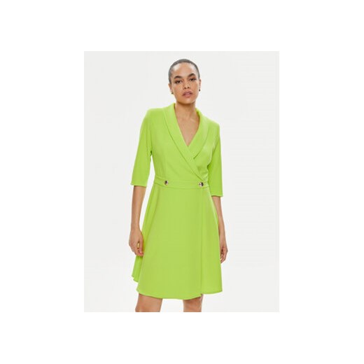 Rinascimento Sukienka koktajlowa CFC0118280003 Zielony Regular Fit ze sklepu MODIVO w kategorii Sukienki - zdjęcie 171993580