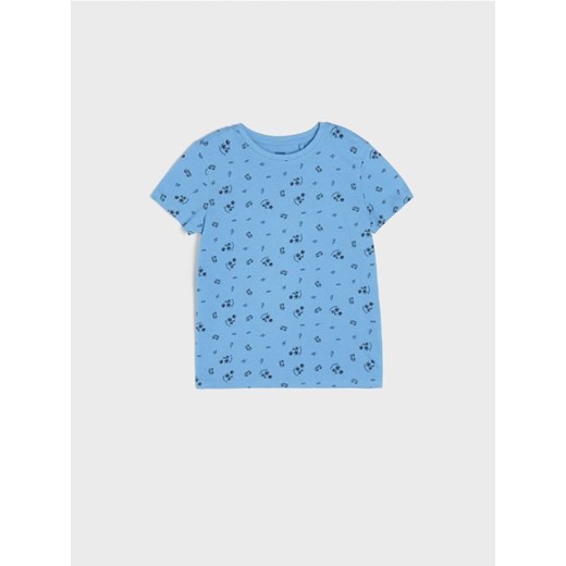 Sinsay - Koszulka - mid blue ze sklepu Sinsay w kategorii T-shirty chłopięce - zdjęcie 171995242
