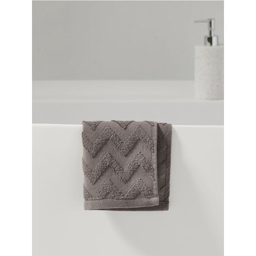 Sinsay - Ręcznik bawełniany - szary ze sklepu Sinsay w kategorii Ręczniki - zdjęcie 171995264