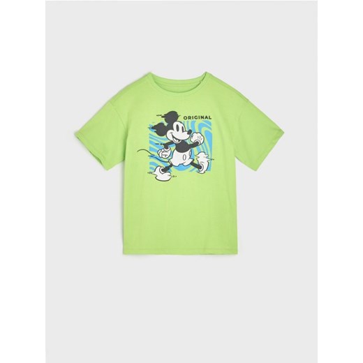 Sinsay - Koszulka Myszka Miki - zielony ze sklepu Sinsay w kategorii T-shirty chłopięce - zdjęcie 171995292
