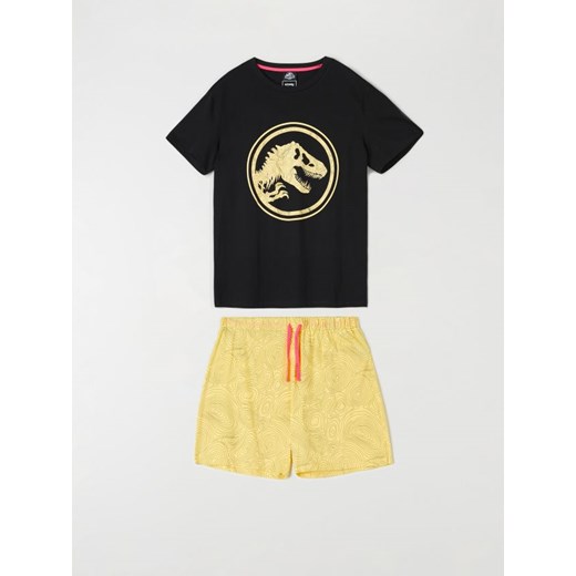 Sinsay - Piżama Jurassic World - kremowy ze sklepu Sinsay w kategorii Piżamy męskie - zdjęcie 171995332