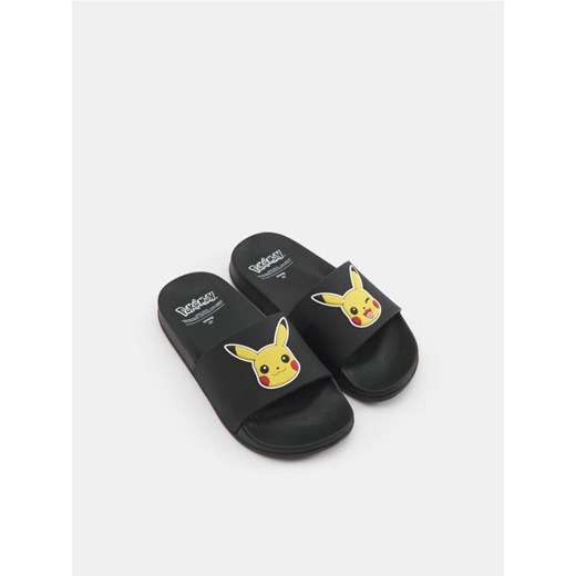 Sinsay - Klapki Pokémon - czarny ze sklepu Sinsay w kategorii Klapki dziecięce - zdjęcie 171995390
