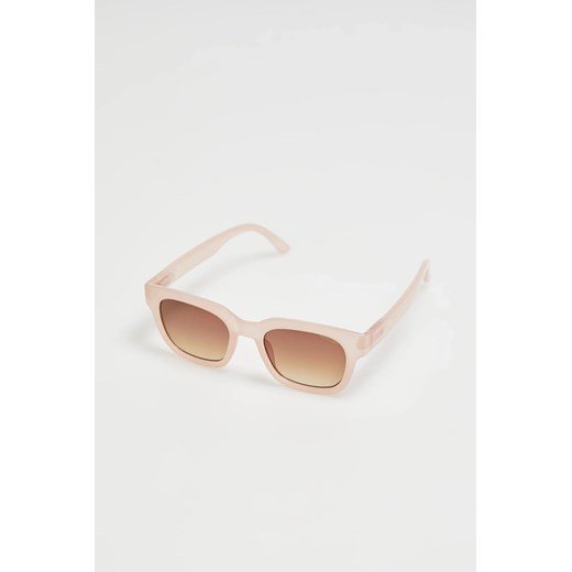 Wąskie okulary różowe ze sklepu Moodo.pl w kategorii Okulary przeciwsłoneczne męskie - zdjęcie 171999501