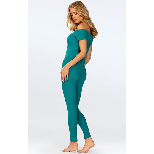 Bawełniany komplet damski morski Bayo, Kolor morski, Rozmiar M, DKaren ze sklepu Intymna w kategorii Piżamy damskie - zdjęcie 172002344