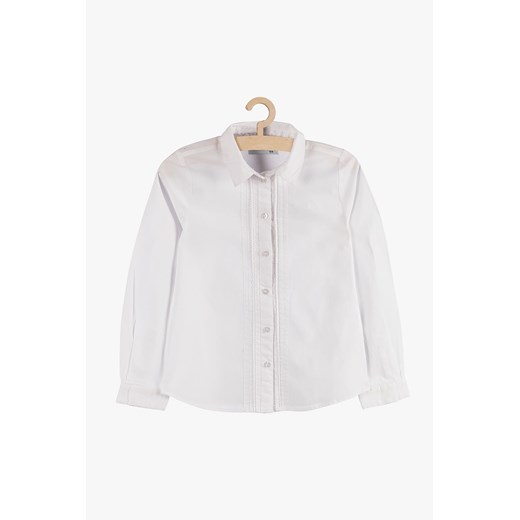 Elegancka koszula dla dziewczynki- biała Max & Mia By 5.10.15. 110 5.10.15
