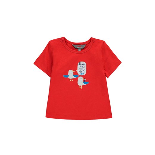 T-shirt dziecięcy czerwony mewy  czerwony ze sklepu 5.10.15 w kategorii Koszulki niemowlęce - zdjęcie 172002813