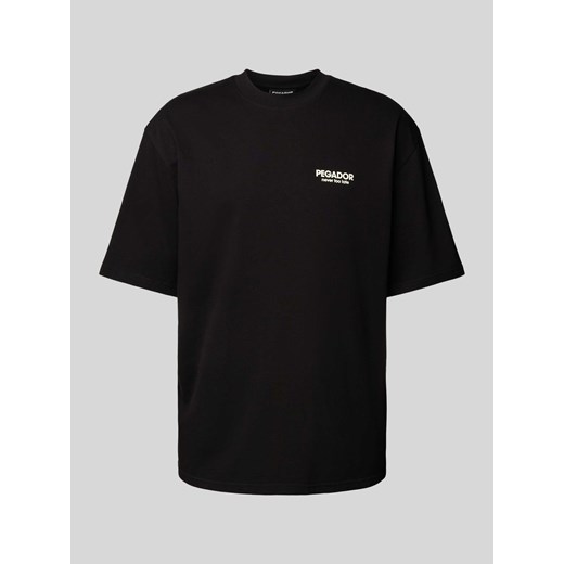 T-shirt o kroju oversized z nadrukiem z logo model ‘ALCHAR’ ze sklepu Peek&Cloppenburg  w kategorii T-shirty męskie - zdjęcie 172005683