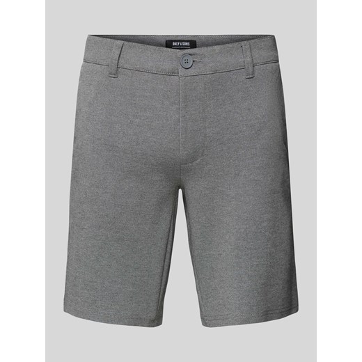 Szorty z wpuszczanymi kieszeniami w stylu francuskim ze sklepu Peek&Cloppenburg  w kategorii Spodenki męskie - zdjęcie 172005723