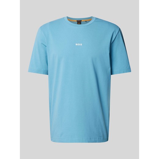 T-shirt z detalem z logo model ‘TCHUP’ ze sklepu Peek&Cloppenburg  w kategorii T-shirty męskie - zdjęcie 172005983