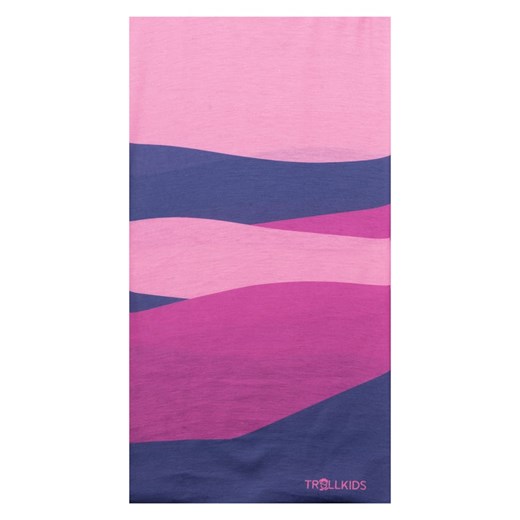 Trollkids Szal-koło &quot;Coastal Sunset&quot; w kolorze jasnoróżowo-fioletowym Trollkids onesize okazyjna cena Limango Polska
