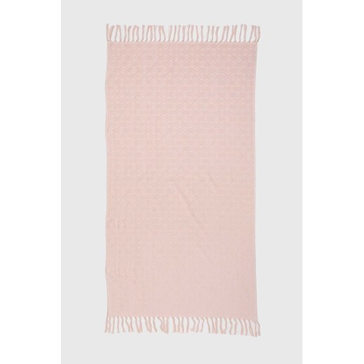 United Colors of Benetton ręcznik bawełniany kolor różowy ze sklepu ANSWEAR.com w kategorii Ręczniki - zdjęcie 172009400