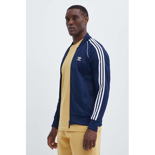 adidas Originals bluza męska kolor granatowy z aplikacją IR9866 ze sklepu ANSWEAR.com w kategorii Bluzy męskie - zdjęcie 172009522