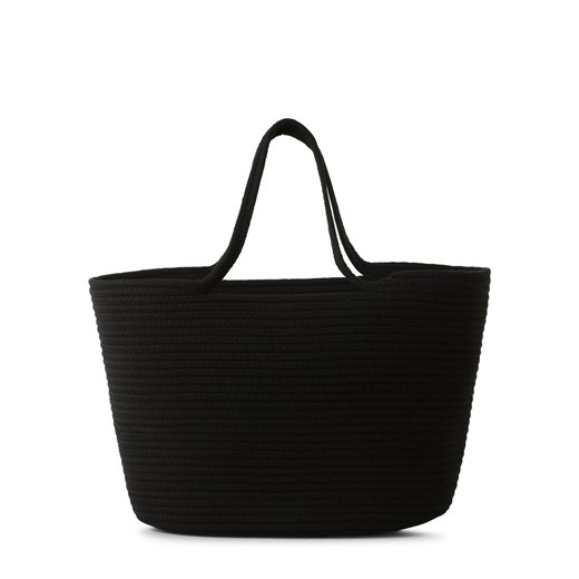 Vila Sprzedawca damski - VIMiah Kobiety Bawełna czarny jednolity ze sklepu vangraaf w kategorii Torby Shopper bag - zdjęcie 172011314