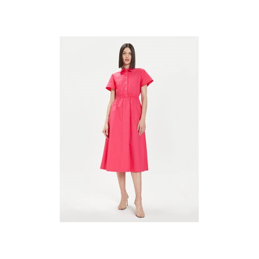 United Colors Of Benetton Sukienka codzienna 4NICDV08D Różowy Regular Fit ze sklepu MODIVO w kategorii Sukienki - zdjęcie 172020093