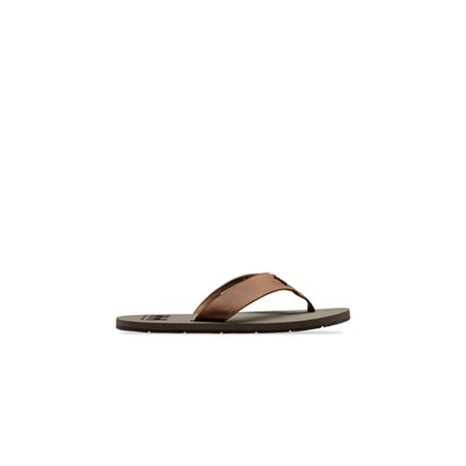 Helly Hansen Japonki Seasand 2 Leather Sandals 11955 Brązowy ze sklepu MODIVO w kategorii Klapki męskie - zdjęcie 172020230