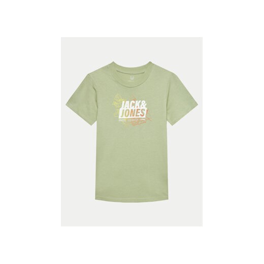 Jack&Jones Junior T-Shirt Map Summer 12257988 Szary Regular Fit ze sklepu MODIVO w kategorii T-shirty chłopięce - zdjęcie 172020364